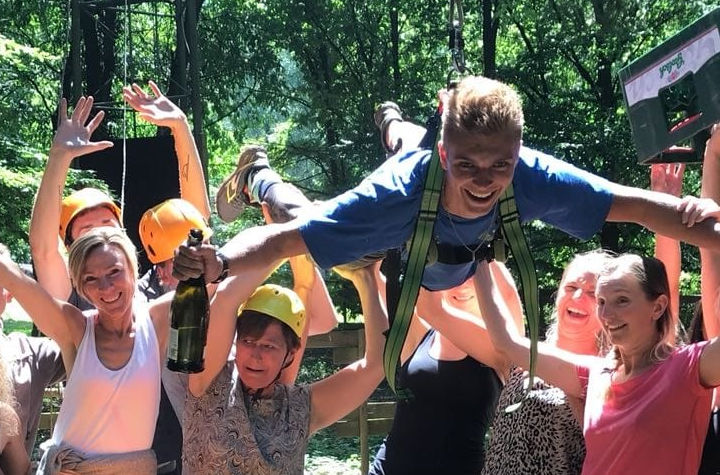 Gezellig en sportief teamuitje met teambuilding in de Belgische Ardennen